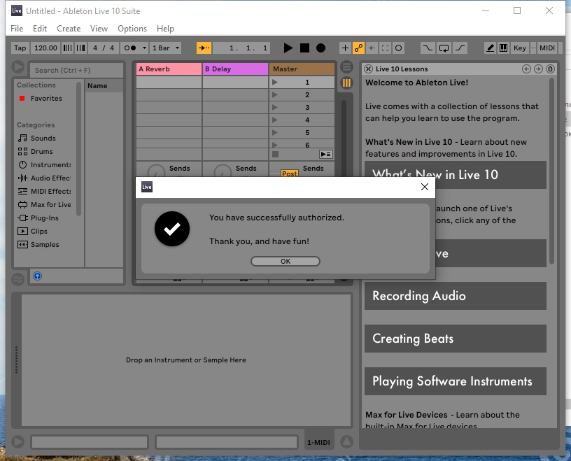 ableton live 9 authorization crack not working
